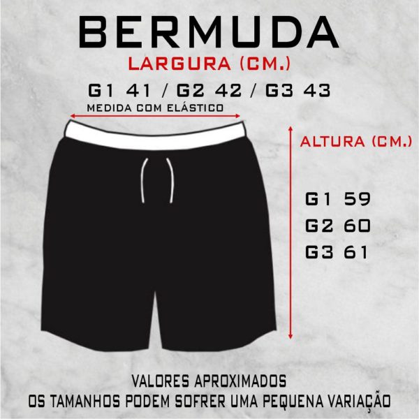 Kit 3 Bermuda Tactel OX - 021 Plus - Image 5
