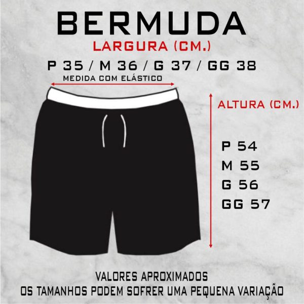 Kit 3 Bermuda Tactel - 028 - Image 6
