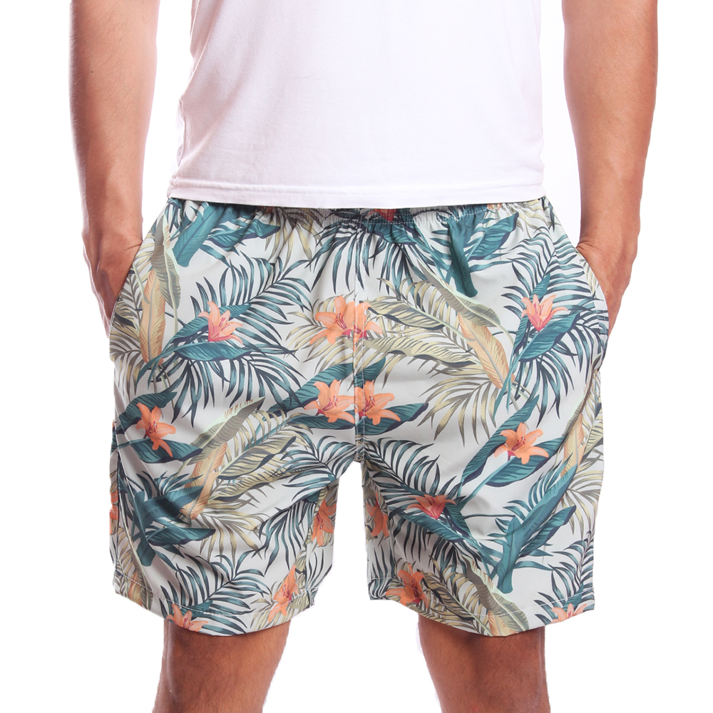 Short Tactel Ox Silver Floral Flores – OX Confecções