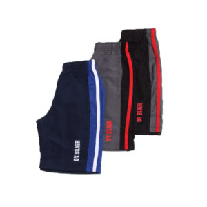 Kit 3 Bermudas Tactel Infantil - 024