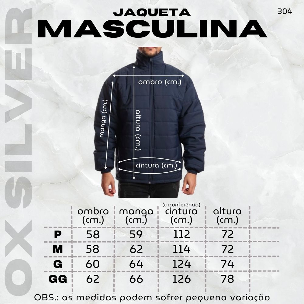 Jaqueta Masculina - REF 304 - Imagem 4